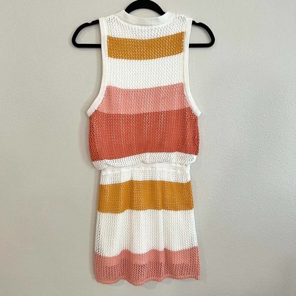 Sabo Skirt Colorful Striped Mini Dress - Picture 3 of 9